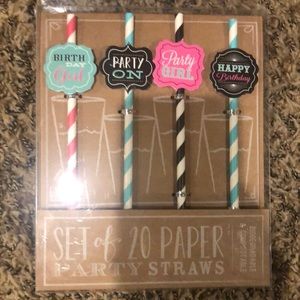 Party straws